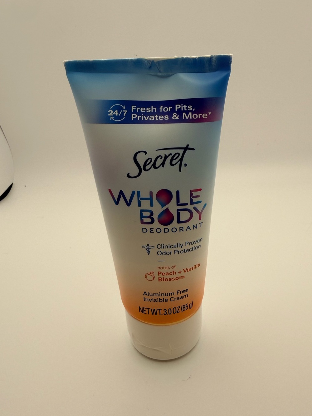 Secret Whole Body Deodorant Peach & Vanilla Blossom